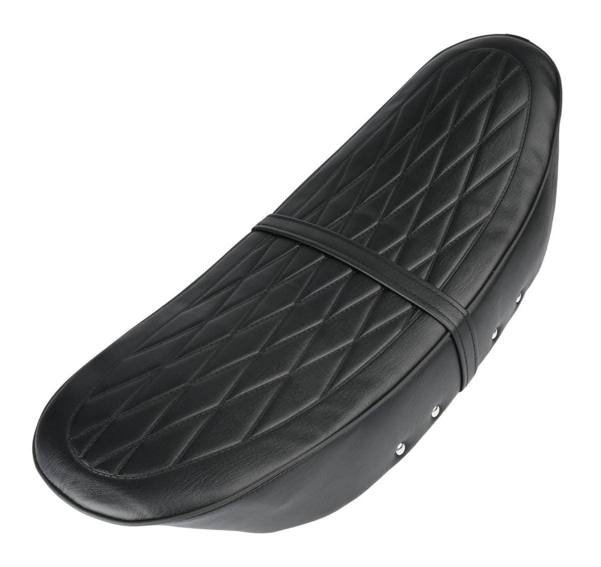 ホンダ 用 バナナシート ユニット ブラック 黒 レザー シート シートベルト ダックス50 ダックス70 ST50 ST70 AB26 アンコ抜き ASSY 本体 バイク 修理 補修 社外品