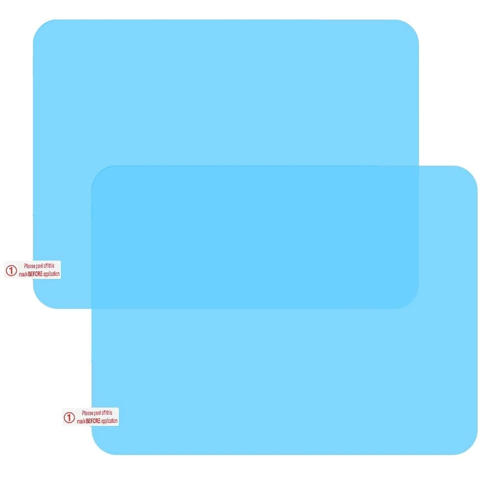 親水フィルム カーミラー サイドガラス 2枚入り サイドフィルム カーフィルム サイドウィンドウ 防水 曇り止め 反射防止 ミラー 汎用型