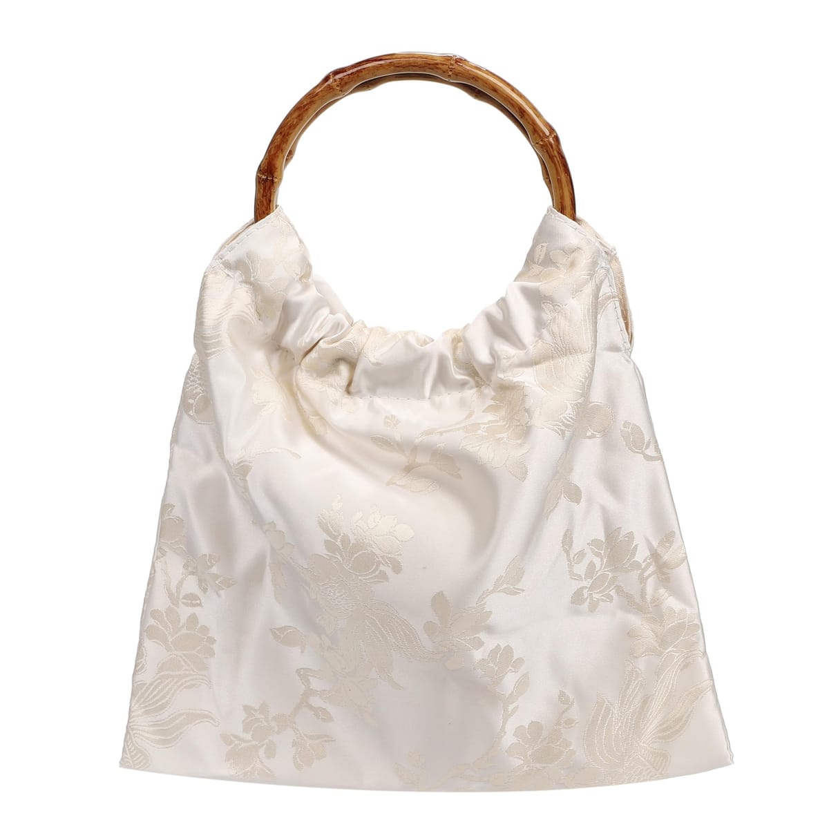 [ハルジオ] 浴衣バッグ 袴 バッグ 浴衣 レディース ハンドバッグ 小さめ ミニ バンブーハンドル 竹 持ち手 鞄 かばん ナチュラル おしゃれ かわいい お洒落 可愛い 小物 祭 浴衣用 和装 着物 和服 結婚式 成人式 ドレス 人気 トレンド