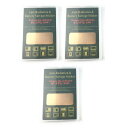Saki&Masa EWI電磁波防止シート 電磁波対策 携帯 パソコン iPad 電子レンジ wifi無線LAN 電子機器 電磁波遮断ステッカー 電磁波干渉防止シート(3枚入り)