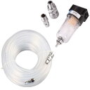 UTST エアーホース 10m ウォーターセパレーター エアー工具用ホース エアーコンプレッサー 水分除去