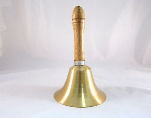 ヤクニタツ Tick Nick Voocye 大当たり ! ハンドベル ロトベル ゴールド/抽選 抽選会 福引 当選 ベル径 7cmのサムネイル