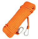 直径 12mm 多目的 ロープ キャンプ アウトドア 引越し 荷物の吊上げ 防災道具 車の牽引 ボート 等