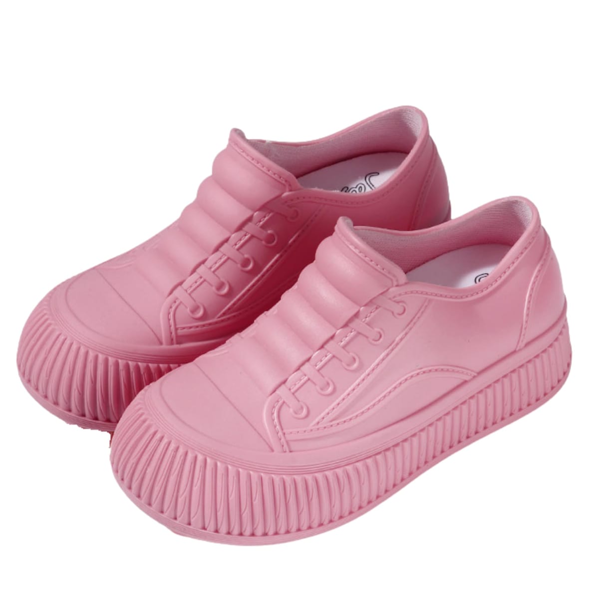 [ALVEIN] レインシューズ 厚底スニーカー レディース 長靴 雨靴 カジュアル 防水 PVC 防滑性 滑りにくい 柔軟性 柔らかい