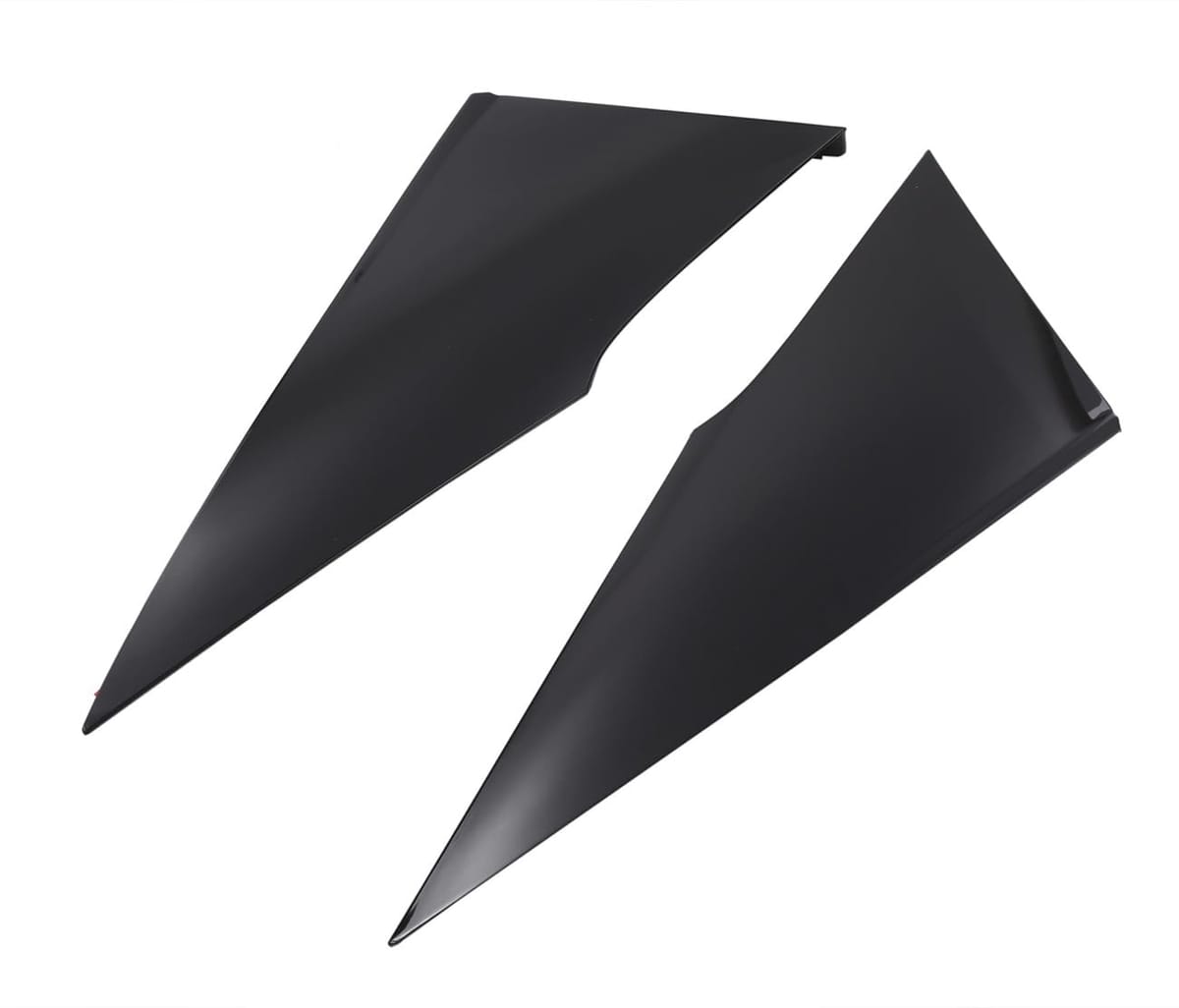 Rakuten - トヨタ 用 プリウス PHV可 ZVW50系 ZVW51 ZVW55 クォーター ピラーカバー Cピラー ガーニッシュ ブラック 62505-47012 62506-47012 互換 社外品