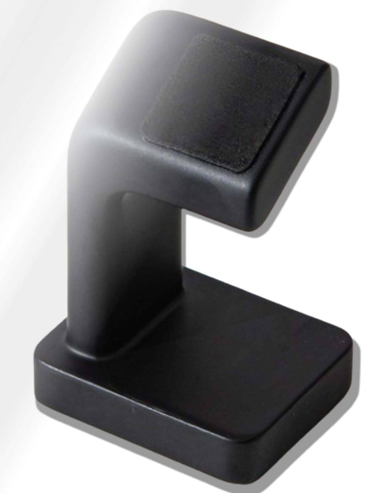 CIOP 【 可愛い C型 ウォッチスタンド (ブラック 01) 黒 】 文字盤を立てて見える腕時計置き 卓上で際立つおしゃれかわいいシンプルデザイン アナログ/デジタル/スマートウォッチ