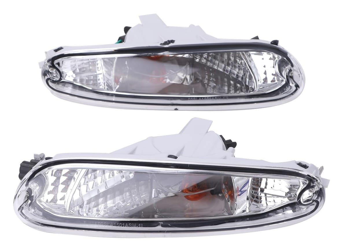 マツダ 用 フロント バンパー コンビ ランプ 左右セット ウインカー ポジション ユーノス ロードスター NA6CE NA8C DPO-112-CR 等 汎用 社外品 カスタム パーツ