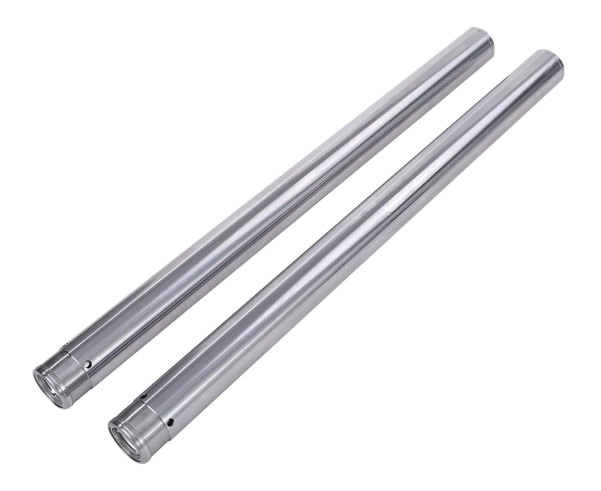 ホンダ 用 VTR250 MC33 フロントフォーク インナーチューブ 左右 2本 セット 1台分 シルバーメッキ 補修 交換 互換品 社外品 カスタム パーツ