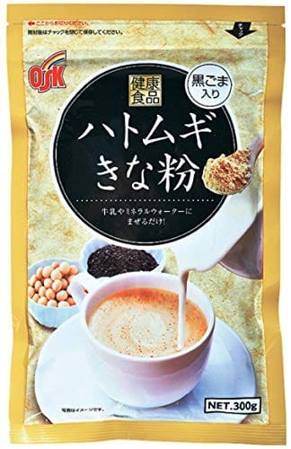 OSK 黒ごま入り はと麦 きな粉 300g (2袋) OSK 黒ごま入り はと麦 きな粉 300g (2袋)