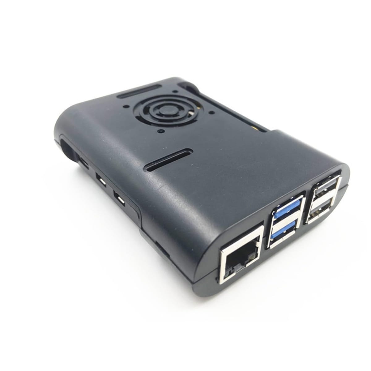 Raspberry Pi 5 対応 ケース 保護ケース ブラック ABS製 耐衝撃 ラズベリーパイ5 互換ケース 簡単取り付け