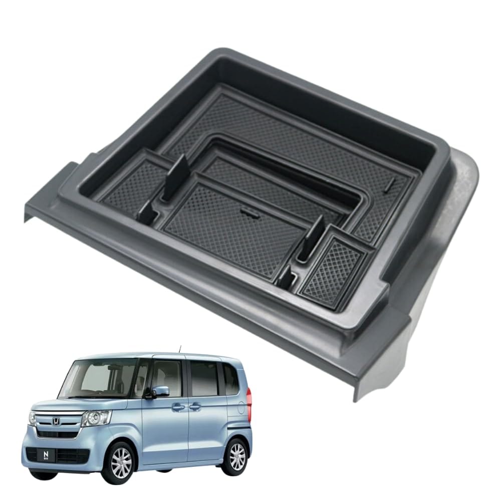 MAKUMINORS 互換 N-BOX ナビ 裏 ダッシュボード トレイ 車用 収納 ボックス JF3 JF4 内装 カスタム パーツ