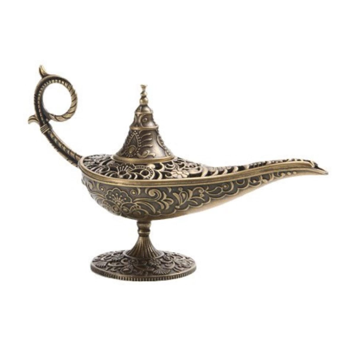 【商品説明】小さなオーナメント ミニチュアアラジン魔法のランプ のようなデザインのランプになります。インテリアのアクセントとして、飾っておくだけで 開運するかもしれません。【使用方法】香炉仕様ですので室内の空気を浄化し、お香の香りでリラック...
