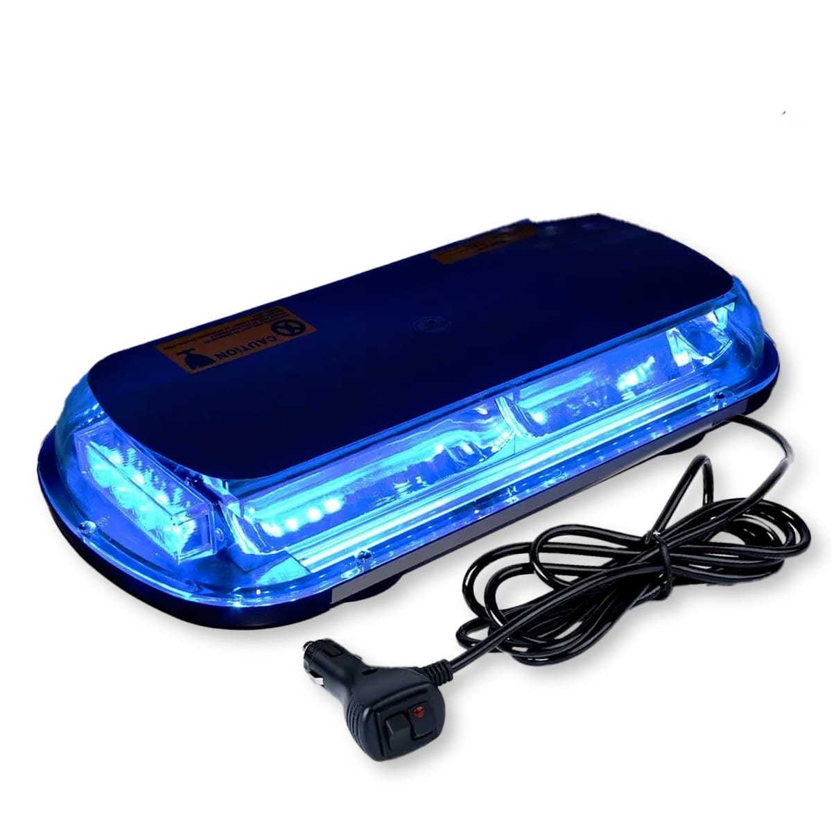 Lezalic パトランプ 回転灯 12V/24V 兼用 シガーソケット式 LED 45cm ワイド 大型 フラッシュ ストロボ..