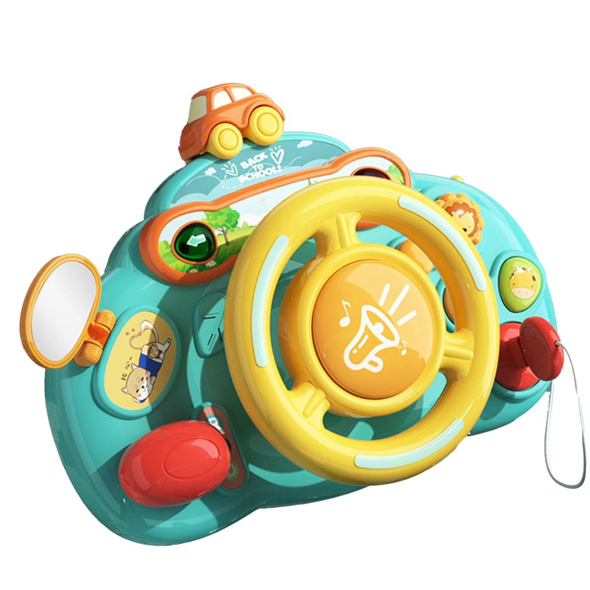 Hyack ハンドル おもちゃ キッズシュミレーションハンドル おもちゃハンドル 幼児 ギフト [並行輸入品]