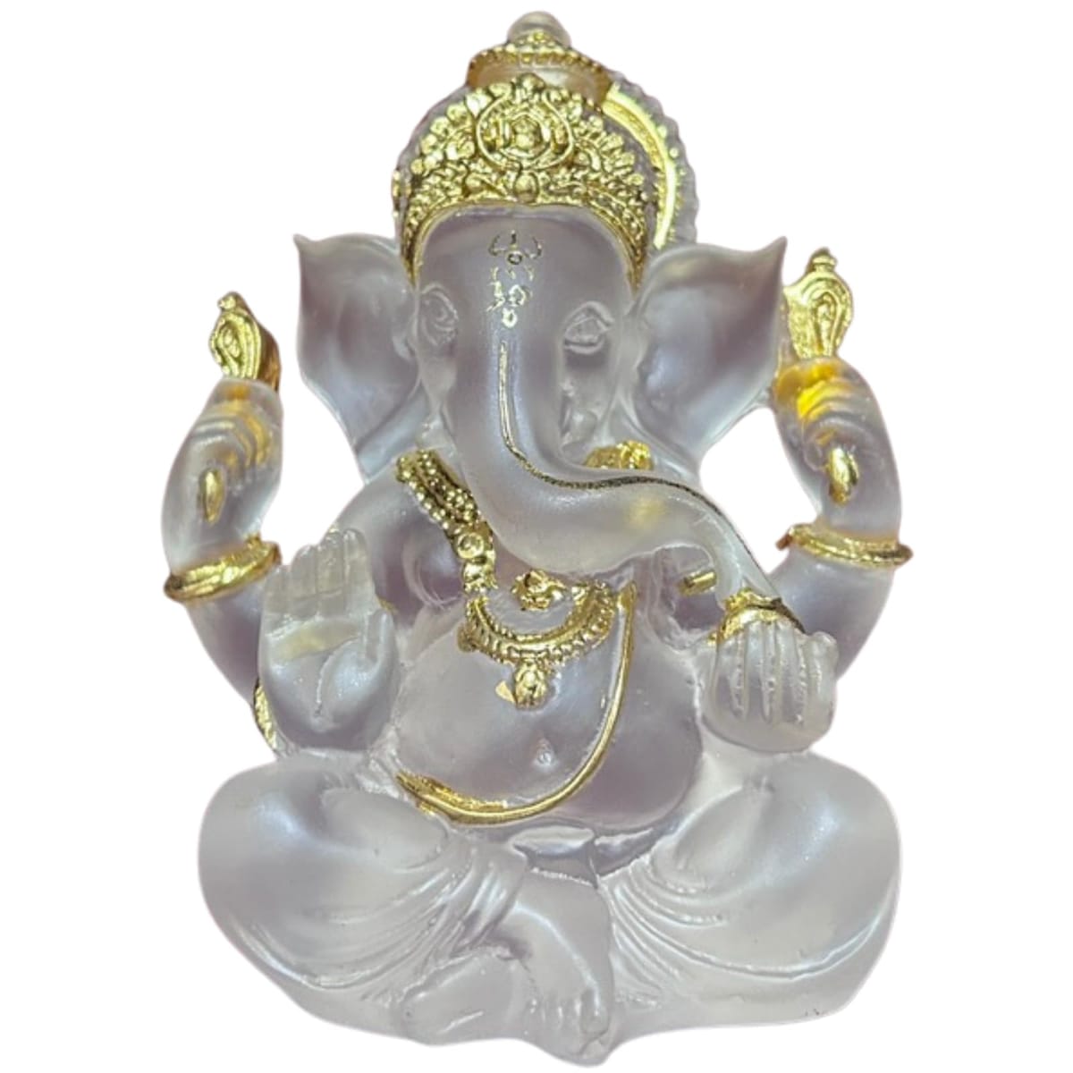 Quikaboo ガネーシャ像 インドの神様 置物 工芸品 インテリア 飾り