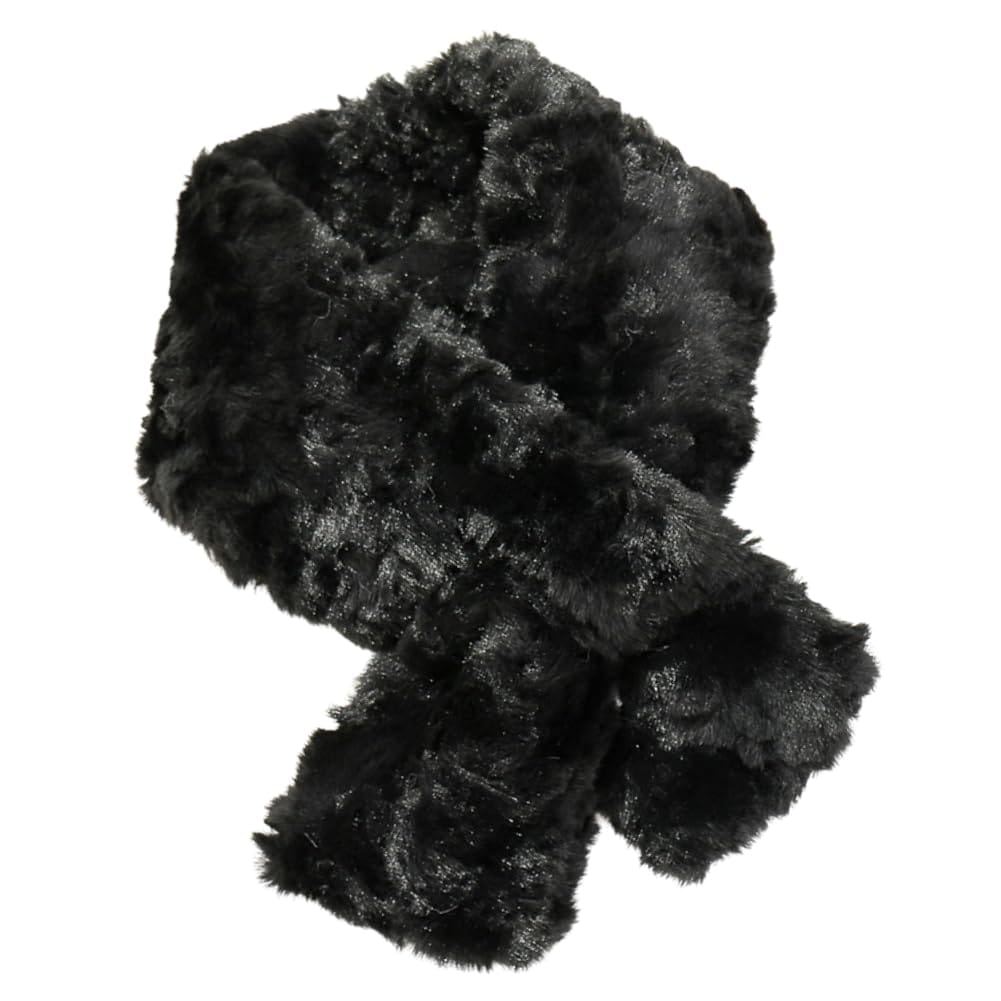 [ALVEIN] ティペット クロスマフラー ネックウォーマー ふわふわ もこもこ マフラー レディース インサ..