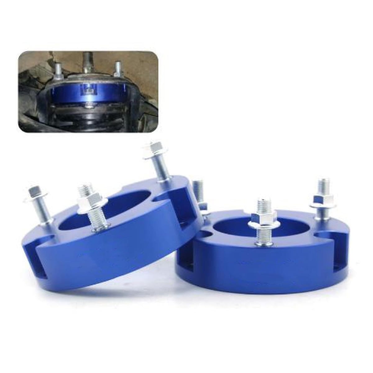 トヨタ ハイラックス/HILUX GUN125 X/Z レボ/REVO リフトアップ スペーサー 25mm/32mm リフトアップキット フロントレベリング コイルスペーサー サスペンション サス ピックアップ トラック 車高 調整 2個セット カスタム