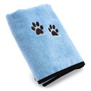 PET BRILLIANT ペット用タオル 超吸収 マイクロファイバー ペットタオル 犬 猫