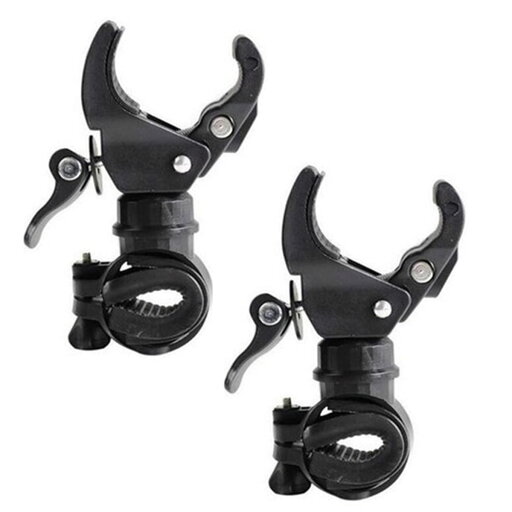 EXDUCT 自転車用ライトホルダー ライト固定 ブラケット 2個セット EXDUCT 自転車用ライトホルダー ライト固定 ブラケット 2個セット