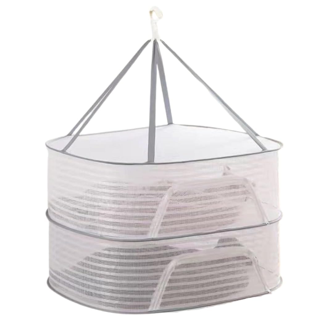 karim 物干しネット 3段 平干しネット 折りたたみ 洗濯物 平置き 型崩れ防止 洗濯干し 干し網 セーター..