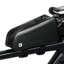 Rhinowalk 自転車 バッグ フレームバッグ トップチューブバッグ サドルバッグ バイク サイクリング 防水 1.2L ブラック RK18330