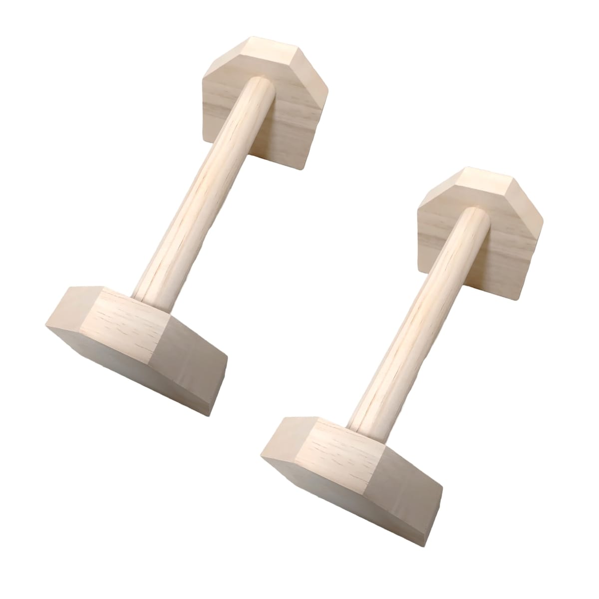 プッシュアップバー 木製 平行棒|倒立・Lシット・腕立て伏せに最適 滑り止め設計&高耐久構造 自重トレーニングや体操に◎ 室内フィットネス&筋力トレ用バー