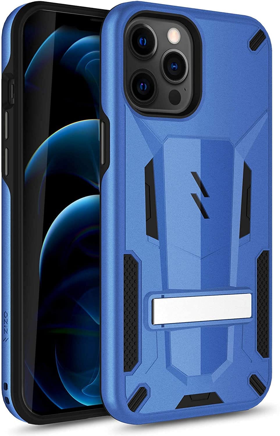  iPhone 12 Pro Max (6.7インチ) ケース カバー 耐衝撃 衝撃吸収 米軍MIL規格 キックスタンド ハイブリッド (ポリカーボネイト × TPU) TRANSFORM シリーズ  [並行輸入品