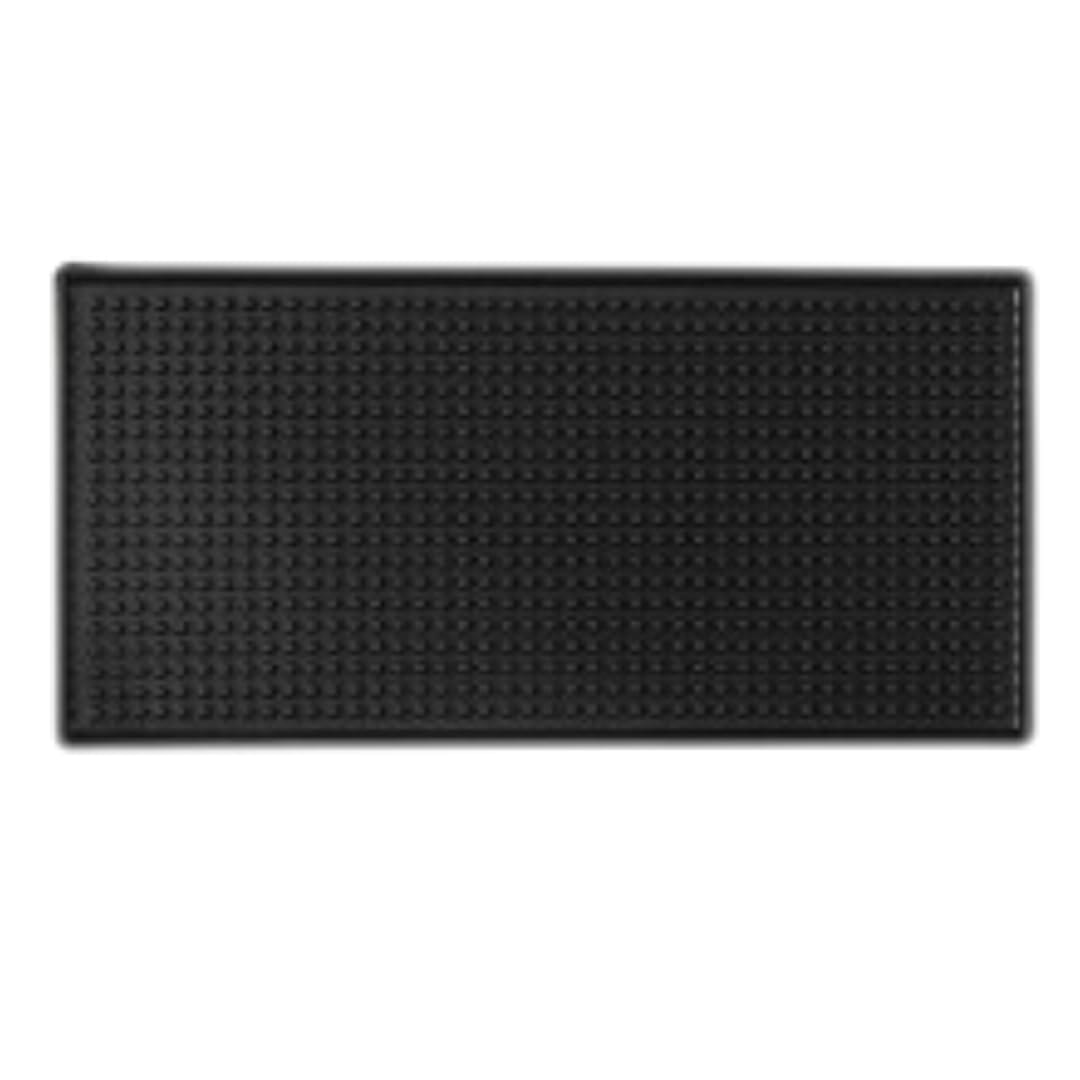 ateena バーマット カウンター ラバーマット bar 水切り シンク キッチン グラス 食器 (30cm×15cm×1個)