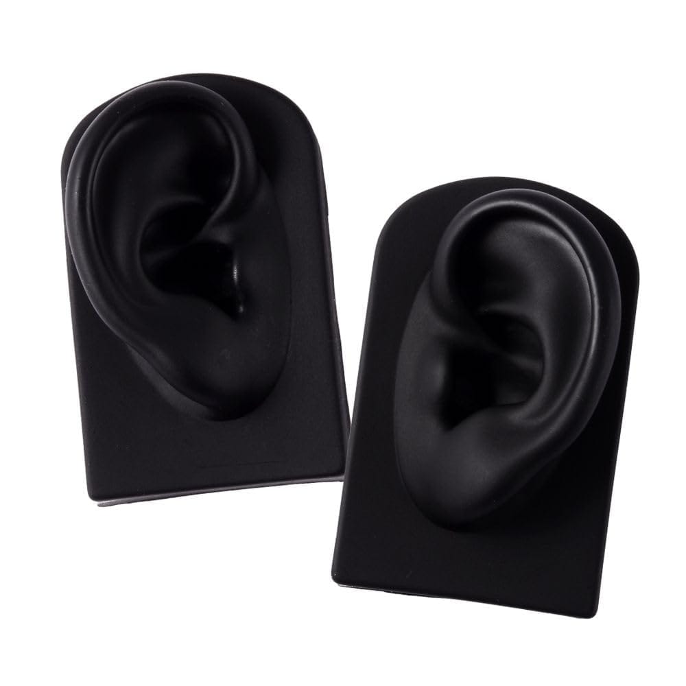 PLEAVIT シリコン 耳 模型 耳型 耳モデル 人工 ダミー asmr ディスプレイ 左右セット