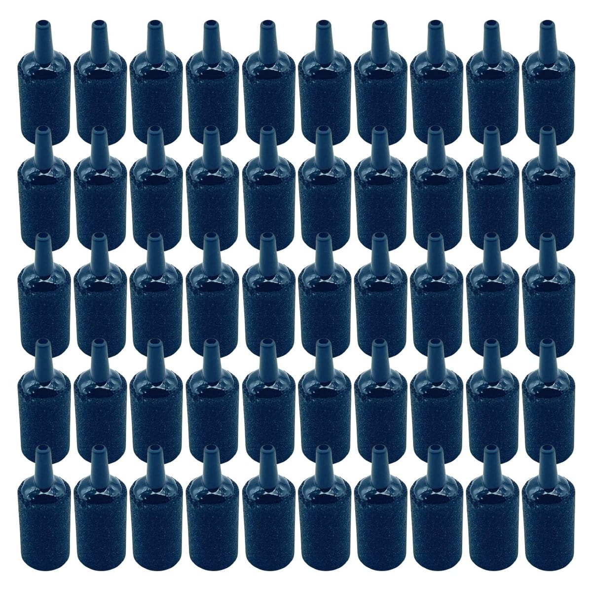 shymie エアー ストーン 円筒形 空気 石 水槽 釣り用 エア メダカ 金魚 錦鯉 水耕栽培 酸素 バブル 気泡 静音 50個 セット