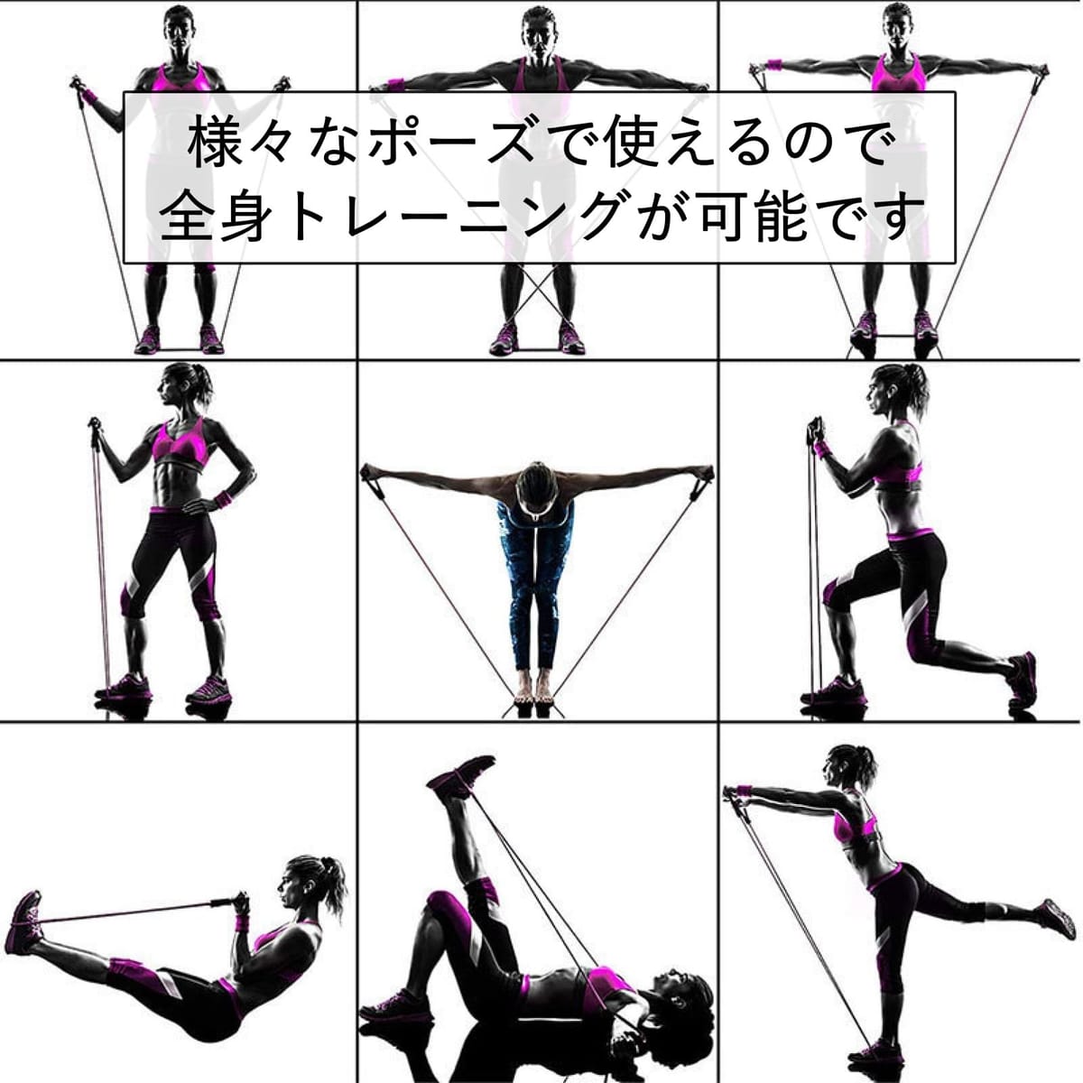 COZENTA トレーニングチューブ セット 筋トレ エクササイズ フィットネス 強度別5...