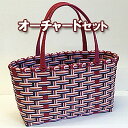 WrapFun 紙バンド手芸用ホビーテープ トライアルキット グラデーションバッグキット(少し大きめお買い物バッグ) オーチャードセット