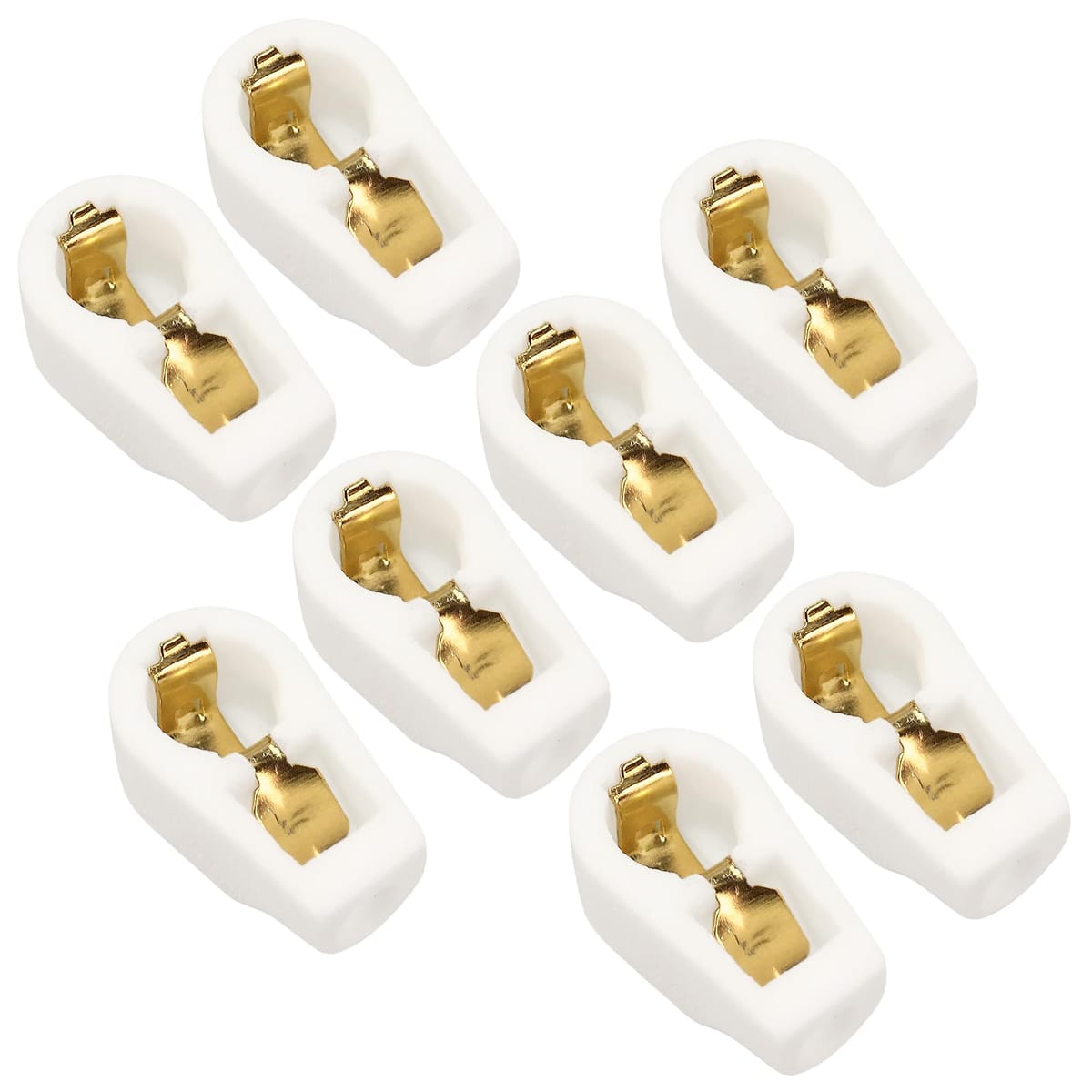 Morisho グリッド キャップ 真空管 ソケット アンプ セラミック 金メッキ 6J7 6P12P EL519 対応 6.3mm ..