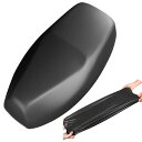 karim バイクシートカバー 原付 スクーター 中型 大型 オートバイ 交換 補修 シートカバー 防水 簡単取付 汎用 傷防止 日焼け防止 汚れ防止 キズ隠し 汚れ隠し バイク用 座席 カバー 黒 レザー