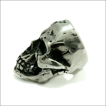 【Gaboratory/ガボラトリー】LARGE SKULL RING WITH JAW/ラージスカルリングウィズジョウ スカルリング 顎付き シルバーアクセサリー メンズアクセサリー silver925 シルバーリング Ring　スカル Skull マリア