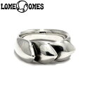 yLONE ONES YzKiss&Flow Ring LXAht[ O (L) Vo[ANZT[ YANZT[ silver925 Vo[O Ring w yA