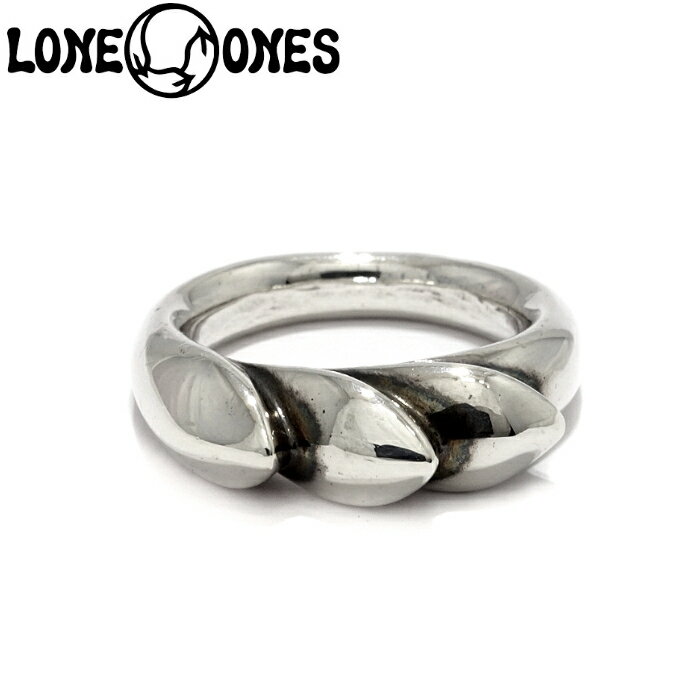 乐天商城 - 【LONE ONES ロンワンズ】Kiss&Flow Ring キスアンドフロー リング (M) シルバーアクセサリー メンズアクセサリー silver925 シルバーリング Ring 指輪 ペア