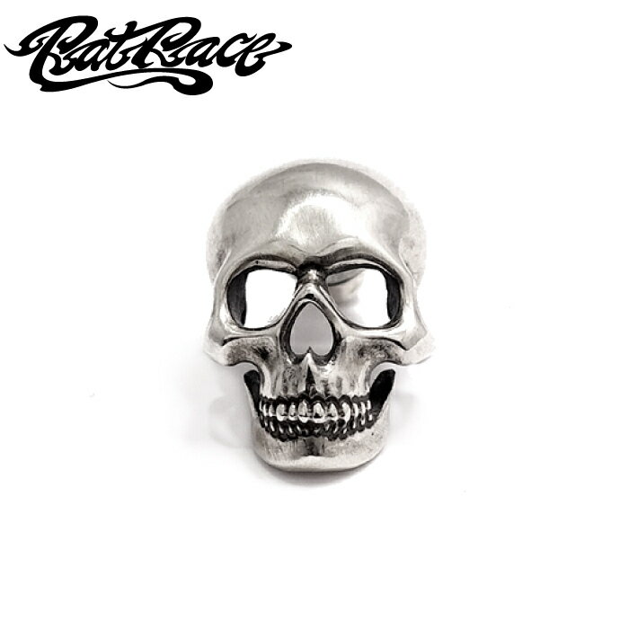 Rakuten - スカルピアス メンズ ピアス ブランド 髑髏 メンズピアス シルバー925 ギフト スカル【Rat Race ラットレース】Skull Pierce