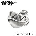 【Rat Race ラットレース】Flap Ribbon Ear Cuff /LOVE フラップリボンイヤカフ ラブ ヘイト 無地 イヤカフ イヤーカフ メンズアクセサリー イヤカフ