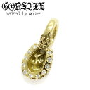 Y fB[X lbNX y_g z[XV[ n NE   Vo[ANZT[ MtgyGODSIZE SbhTCYzHORSESHOE CROWN Pendant K18 Yellow Gold S[h pF Diamond _CAh