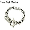 楽天シルバーアクセサリー925広島【Loud Style Design ラウドスタイルデザイン】LSD L,S,D DOWN BRACELET LSB001 メンズアクセサリー シルバー925 Silver925 ブレスレット RAINDOG レインドッグ アニマル