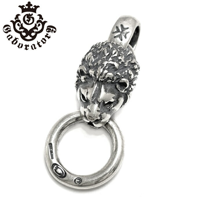 ガボール ネックレス（メンズ） 【Gaboratory ガボラトリー】Lion head pendant ライオンヘッドペンダント ガボール メンズペンダント アニマル ペンダント シルバー925 Silver925 シルバー925