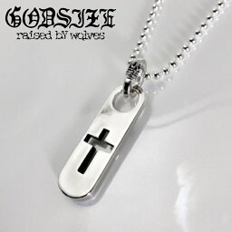 【GODSIZE ゴッドサイズ】CLASSIC CROSS PENDANT クラシッククロスペンダント I.D.タグ