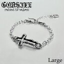 yGODSIZE SbhTCYzOPEN CROSS LARGE CHAIN BRACELET/GS740CB I[vNX`F[uXbg [W