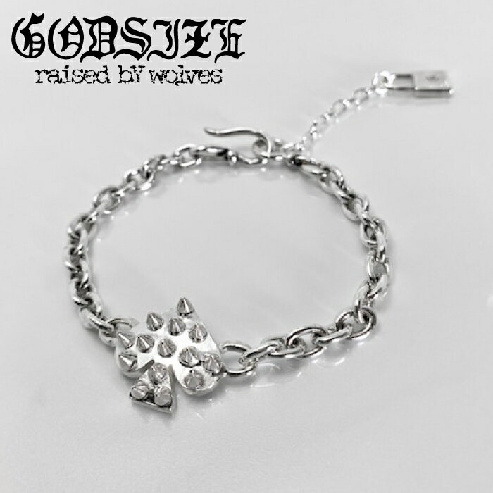 【GODSIZE ゴッドサイズ】CHAIN BRACELET SPIKE SPADE GS737CB スパイクスペードチェーンブレスレット