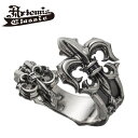 メンズ リング ストーンリング 石 シルバーアクセサリー ブランド 【Artemis Classic アルテミスクラシック】スピアーフルールドリスリング ACR...