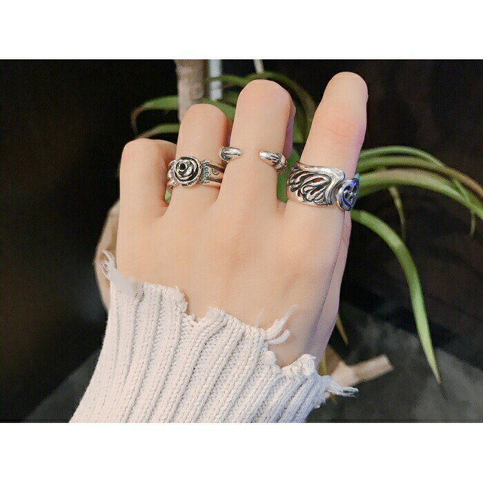 メンズ レディース リング ブランド 薔薇 ローズ シルバーアクセサリー ギフト【GO...