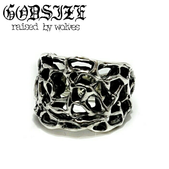 Rakuten - メンズ レディース リング ブランド 薔薇 ローズ シルバーアクセサリー ギフト【GODSIZE ゴッドサイズ】ROSETTE RING ロゼットリング ロゼッターリング シルバー925