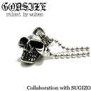 Y fB[X lbNX y_g XJ [ Vo[ANZT[ MtgyGODSIZE SbhTCYzBALL CHAIN [SKULL] in collaboration with SUGIZO R{[V Vo[925