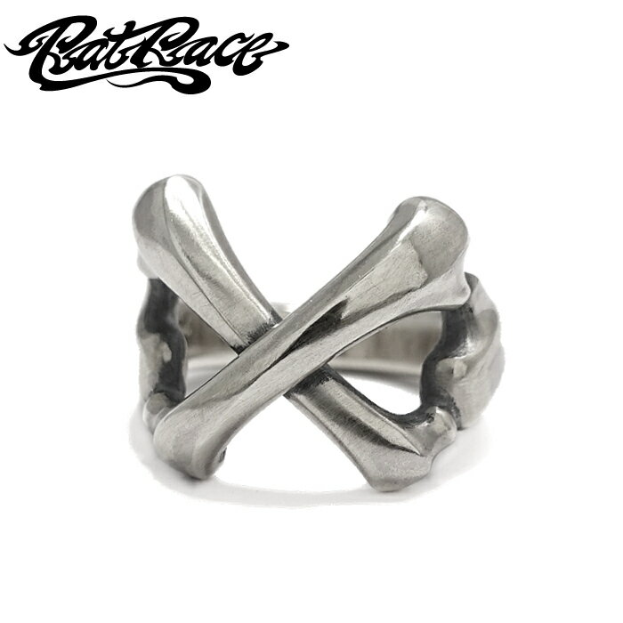 メンズ hyde シルバーアクセサリー リング 骨【Rat Race ラットレース】Cross Bone Ring クロスボーンリング メンズアクセサリー シルバー925 silver925